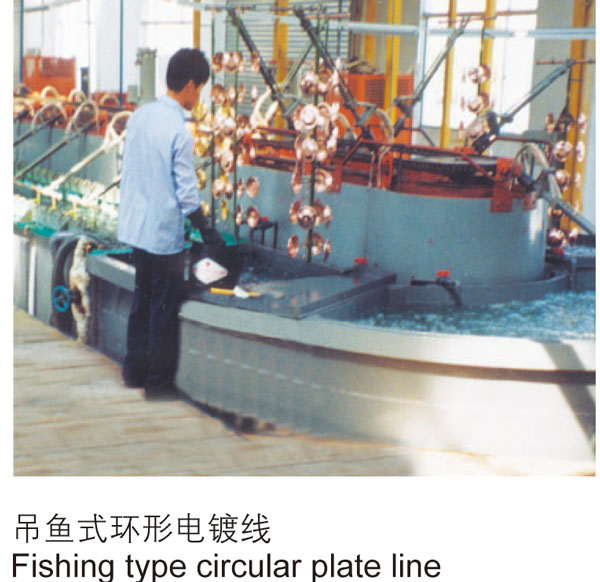 吊魚(yú)式環(huán)形電鍍線