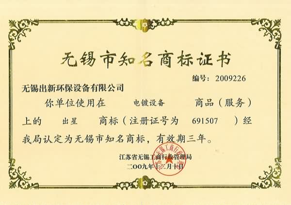 市知名商標(biāo)